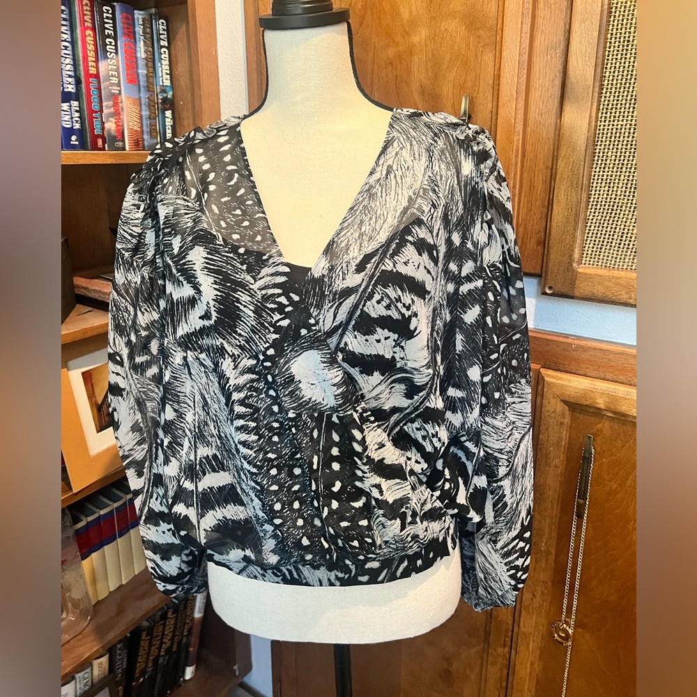 All Saints Farro Stretto Top Size 4 - Picture 4 of 6